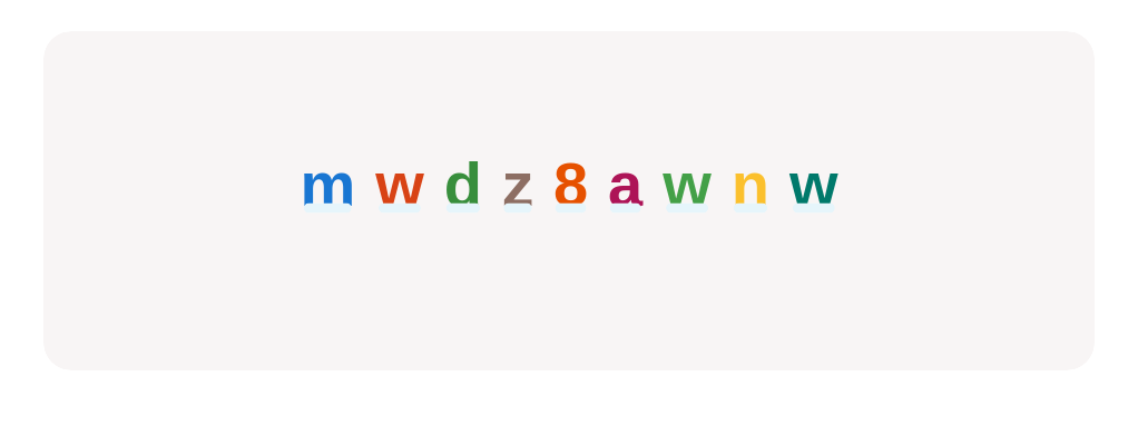 Find and tap all ‘w’ letters among these symbols.