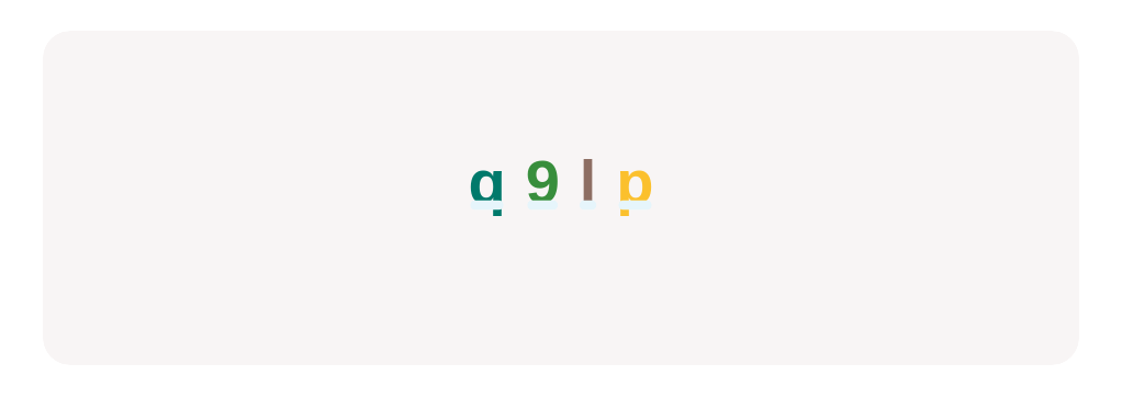 Find and tap the lowercase ‘p’ in this group.