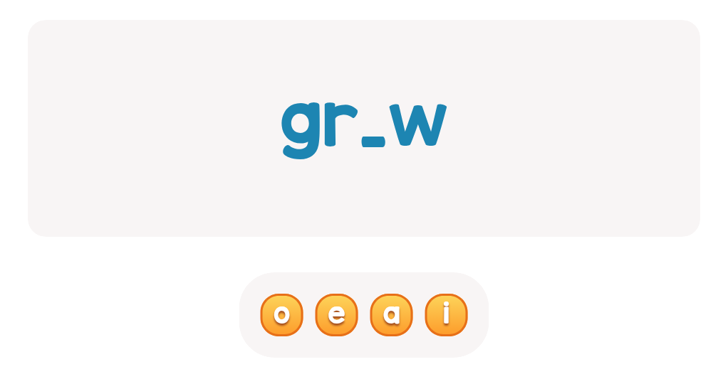 Find the Missing Letter in Sight Words