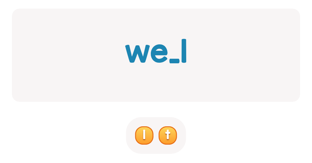 Find the Missing Letter in Sight Words