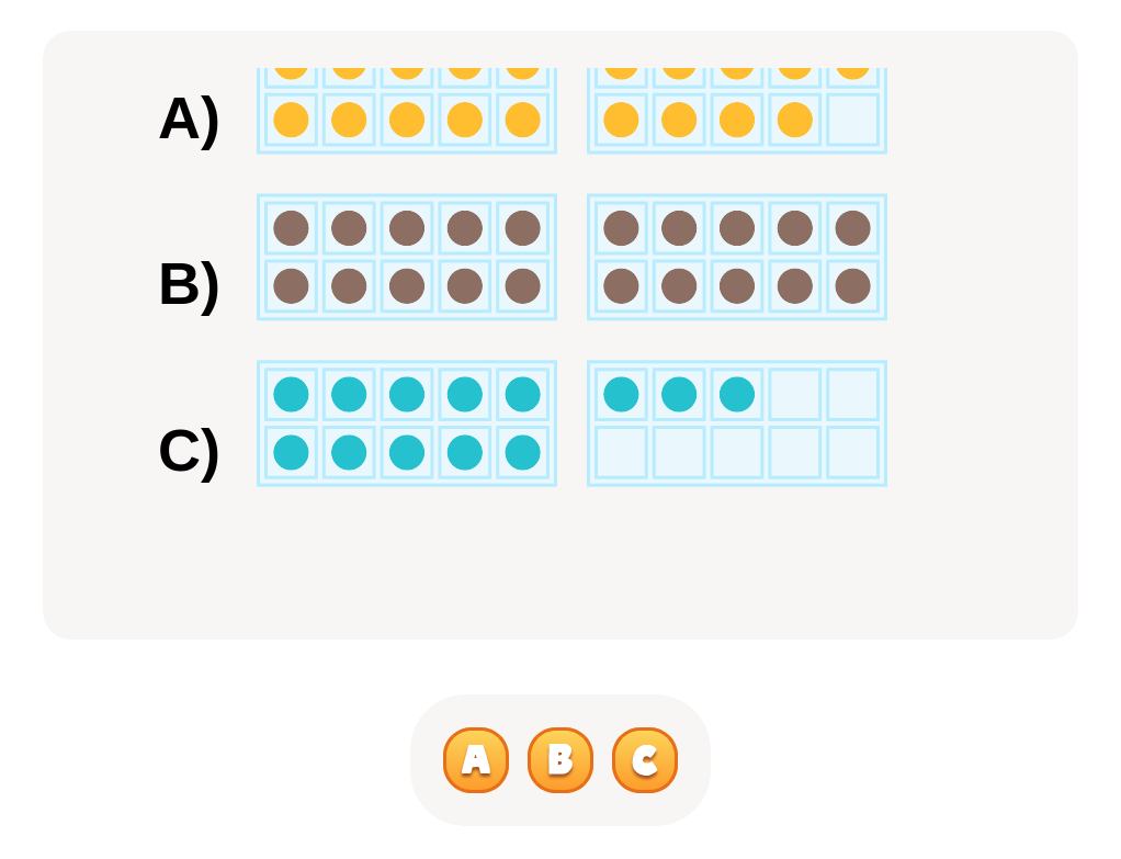 Find the Number: Ten Frame Numbers 10–20