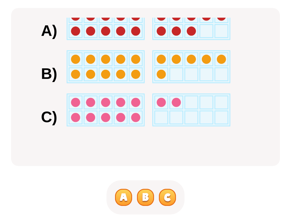 Find the Number: Ten Frame Numbers 10–20