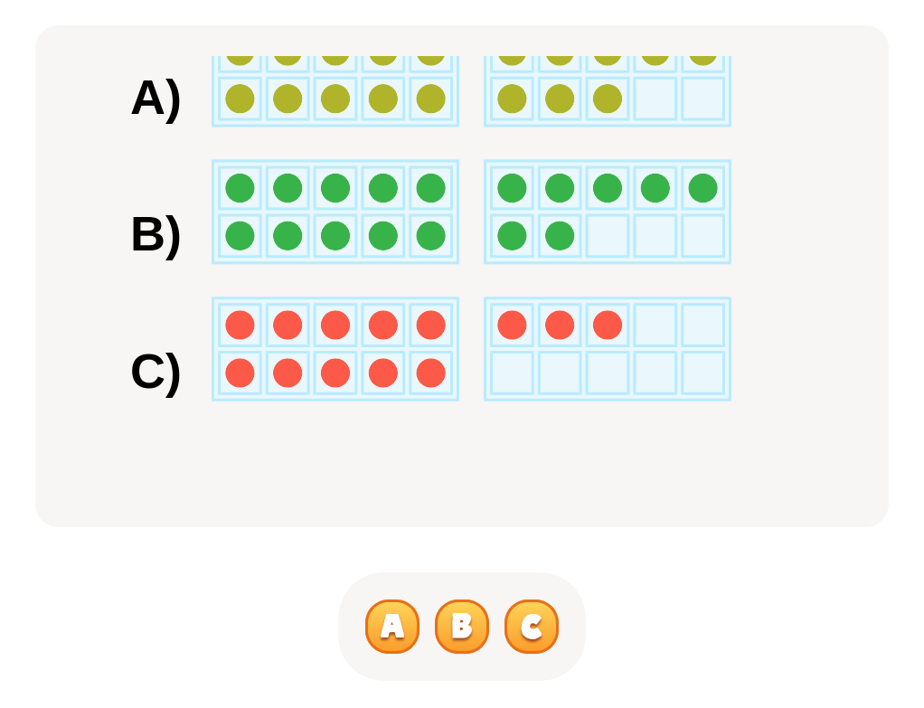 Find the Number: Ten Frame Numbers 10–20