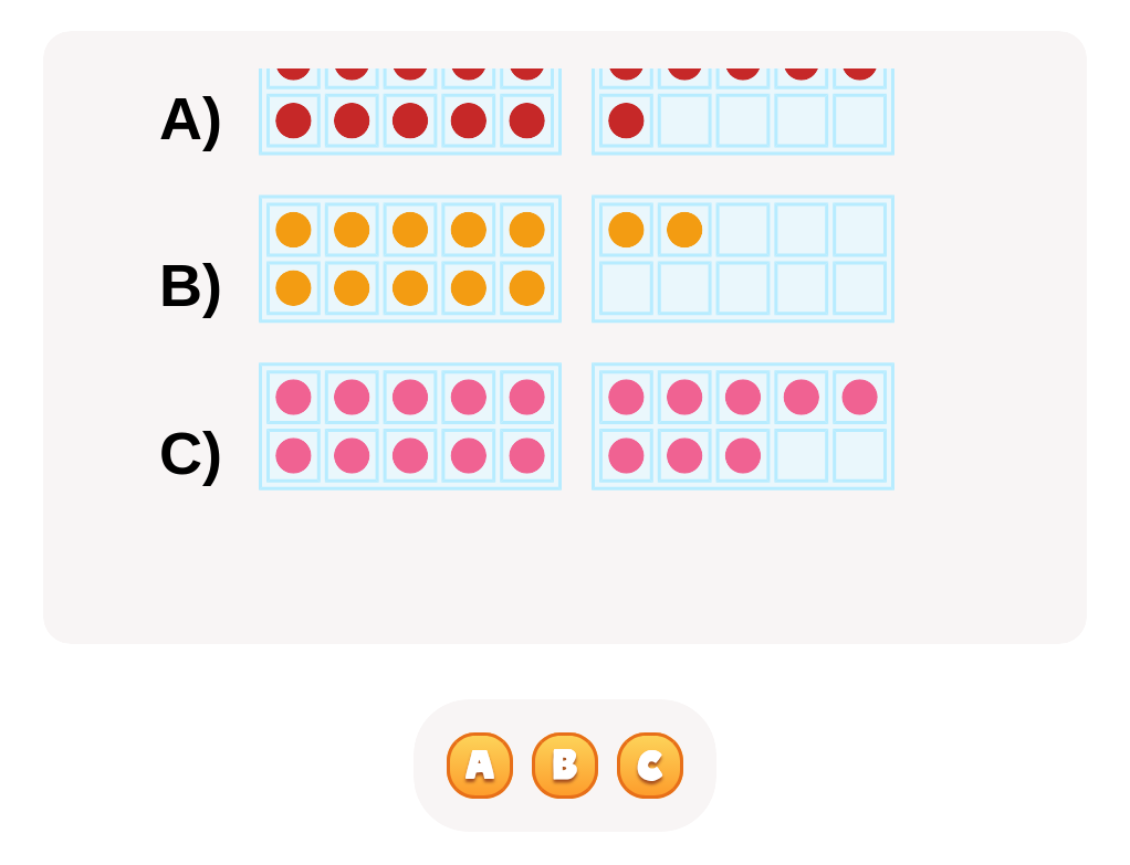 Find the Number: Ten Frame Numbers 10–20