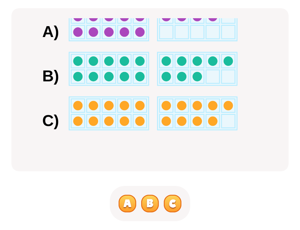 Find the Number: Ten Frame Numbers 10–20