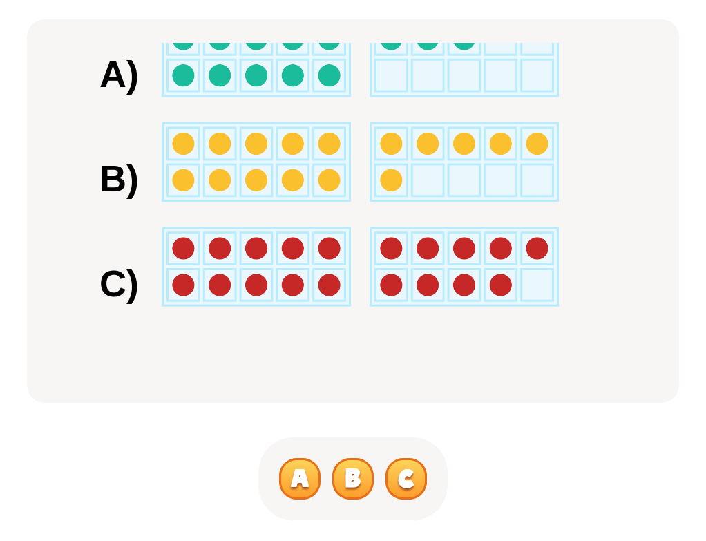 Find the Number: Ten Frame Numbers 10–20