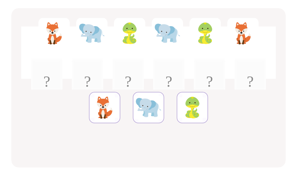 Follow the Animal Pattern!