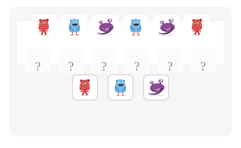 Follow the Monster Pattern!