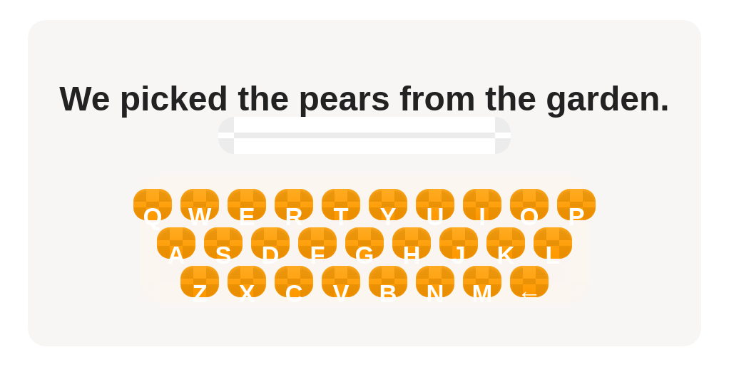 Fruit picking! What pronoun fits the highlighted word?