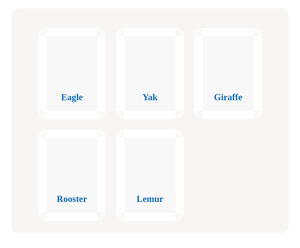 Fur and Feathers Challenge