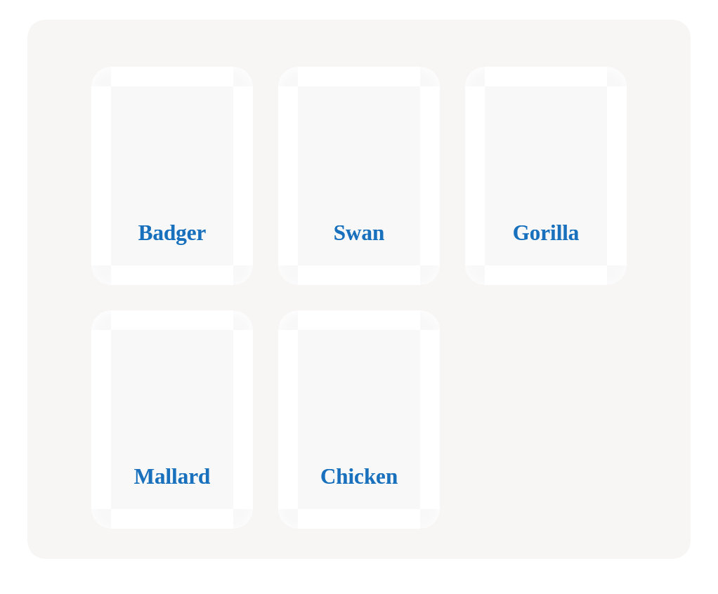 Fur and Feathers Challenge