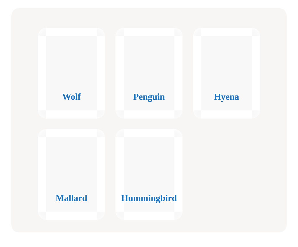 Fur and Feathers Challenge