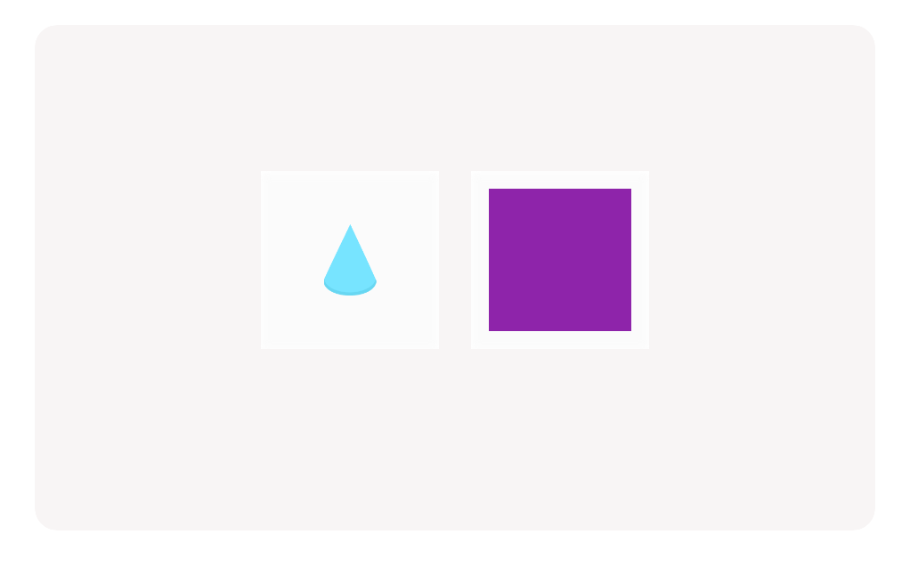 Grade K Geometry – Finding a Flat Shape Among Solid Shapes: Square