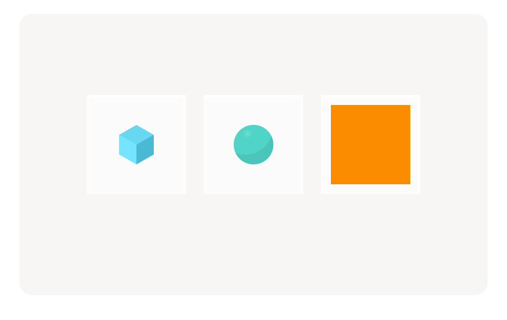 Grade K Geometry – Finding a Flat Shape Among Solid Shapes: Square