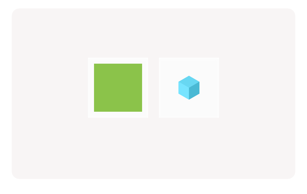 Grade K Geometry – Finding a Solid Shape Among Flat Shapes: Cube