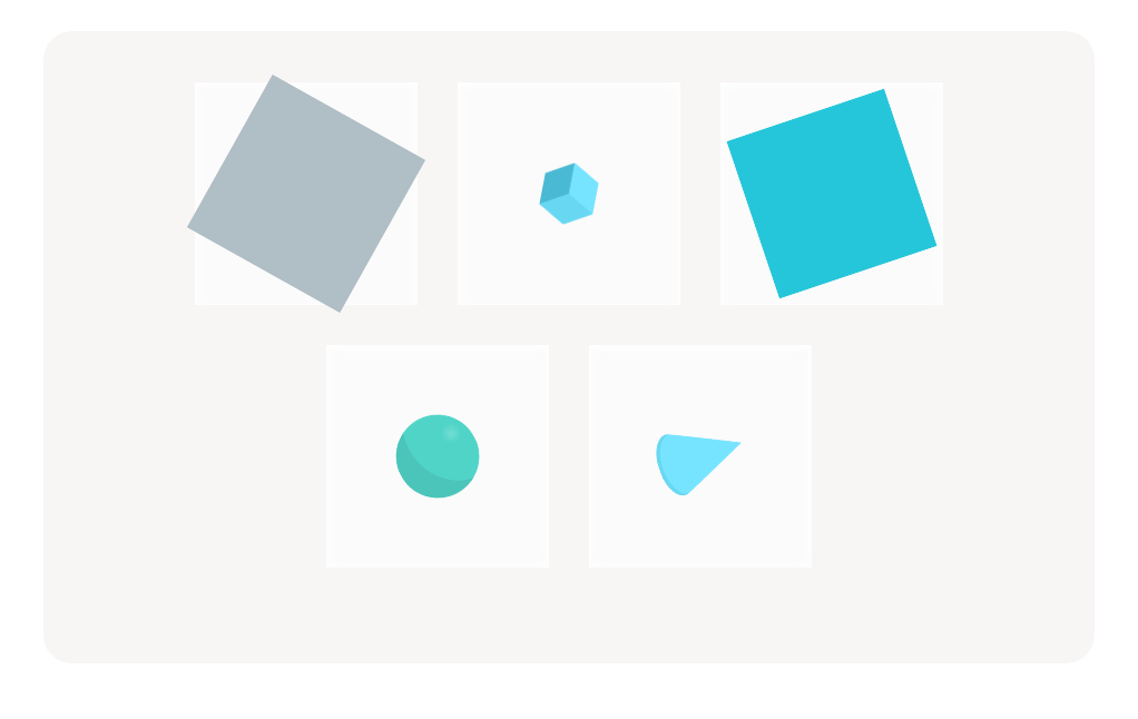 Grade K Geometry – Finding Flat Shapes Among Solid Shapes: Hexagons