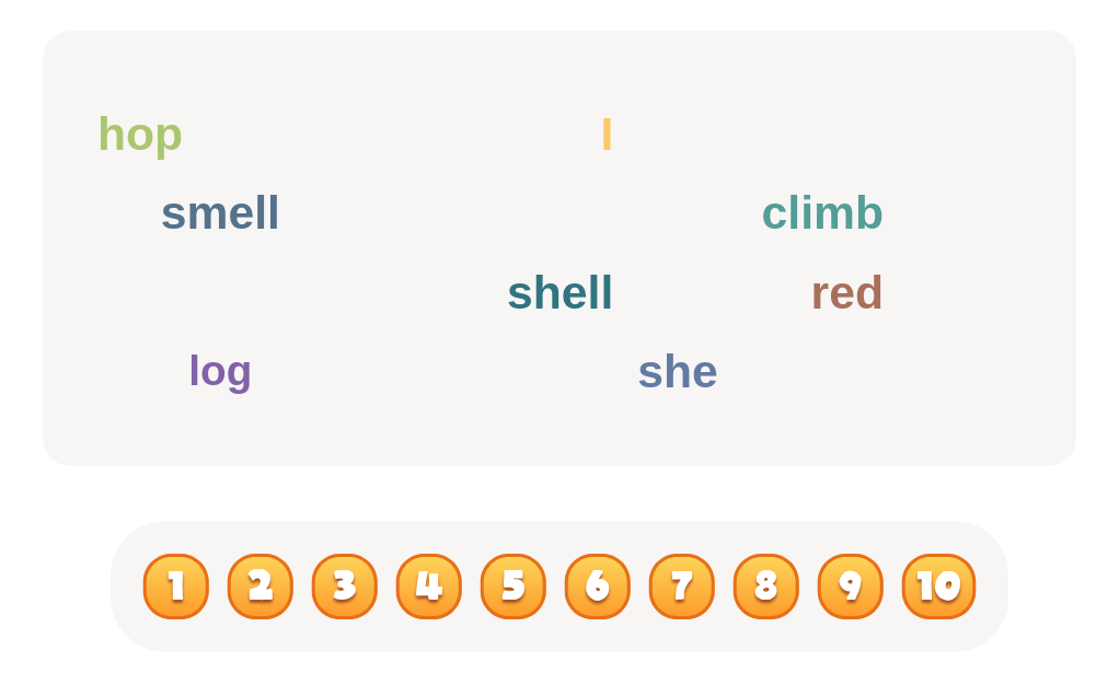 How many personal pronouns can you find below?