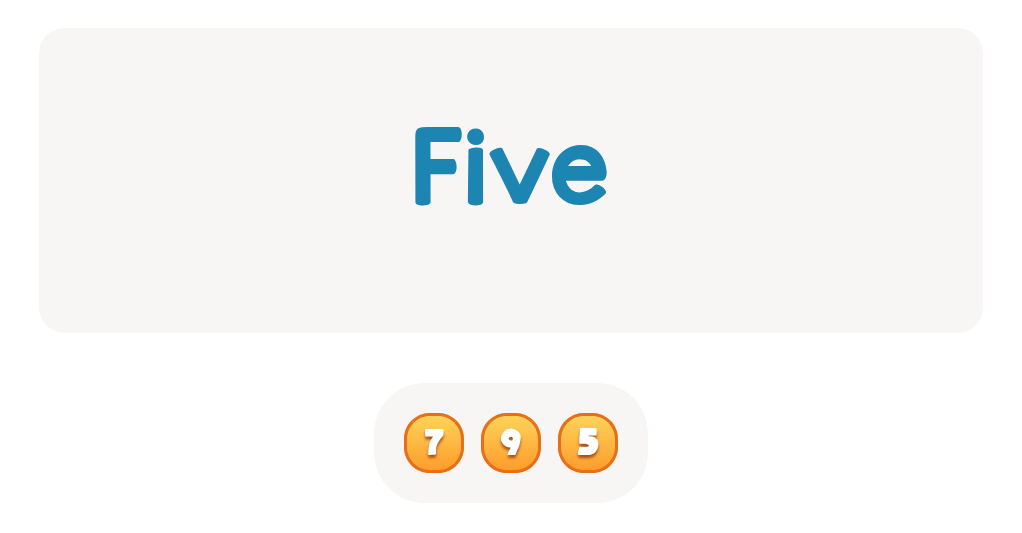 Identify Numbers 0-10 - ESL Number Matching Game