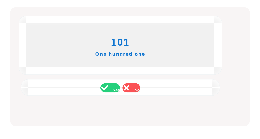 Is the numeral the same as its word form?