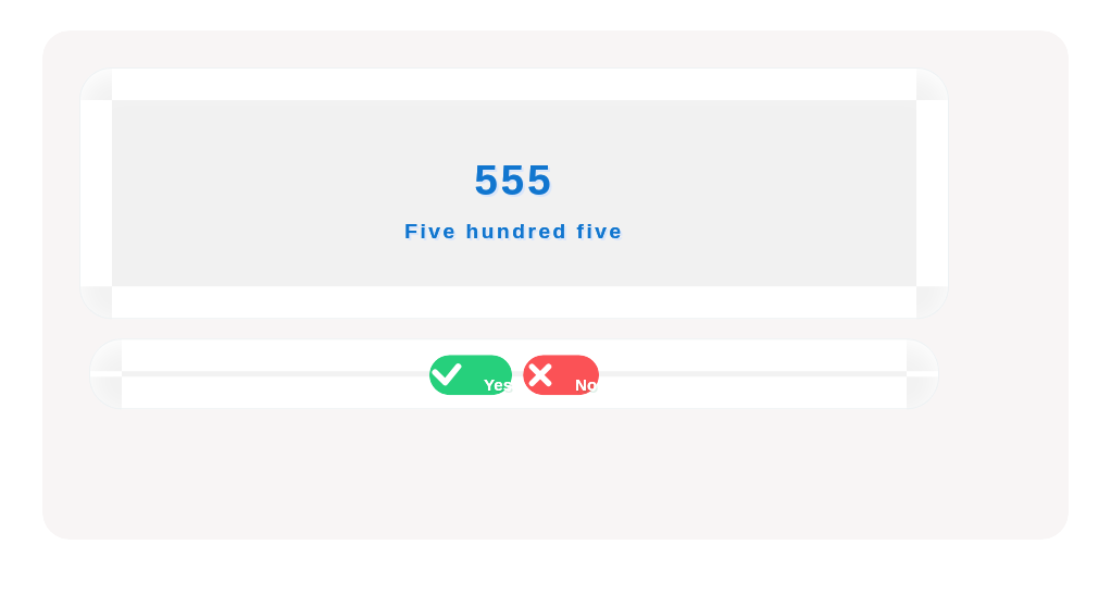 Is the numeral the same as its word form?