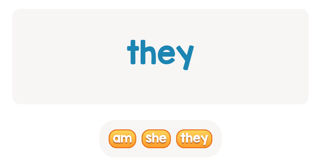 Kindergarten Sight Word Recognition Activity