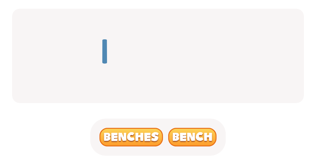 Look at the number and pick the right form of the word.