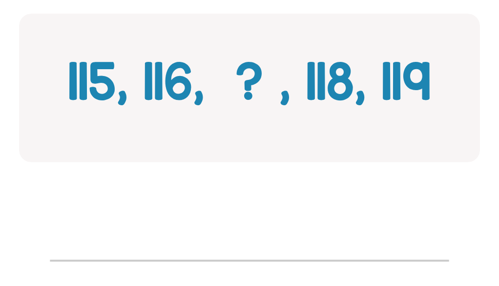 Master Number Sequences by counting Forward to 120