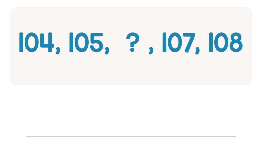 Master Number Sequences by counting Forward to 120
