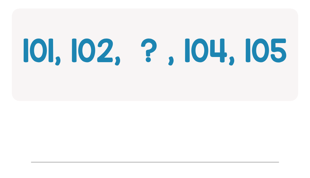 Master Number Sequences by counting Forward to 120