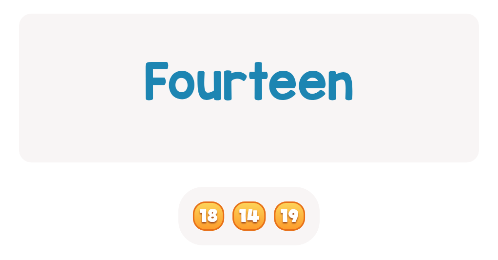 Match Number Word to Digit (0-20) - ESL Worksheet