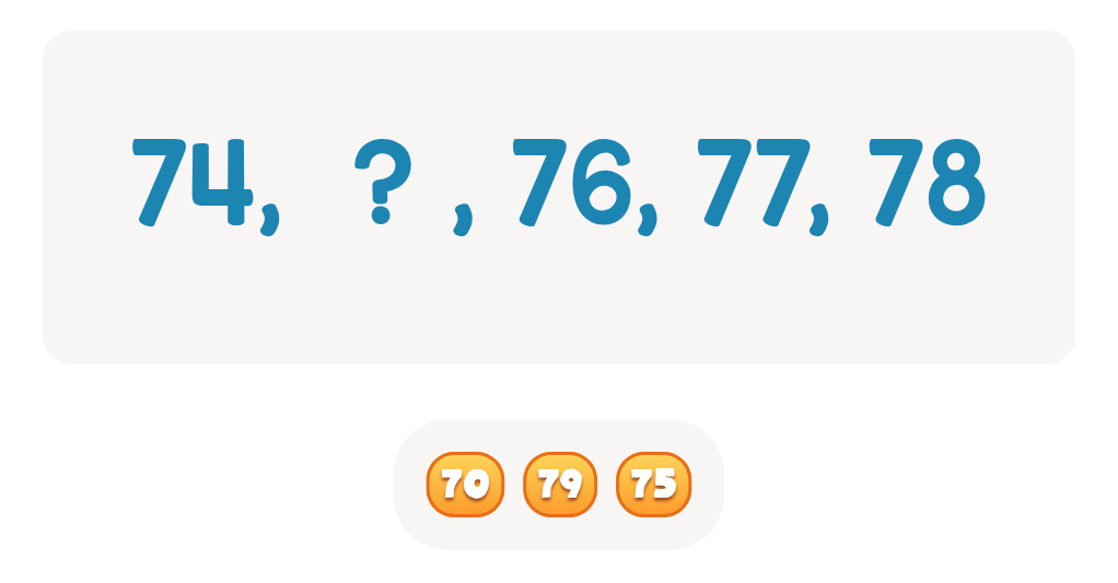 Number Sequencing Fill-in-the-Blank Practice