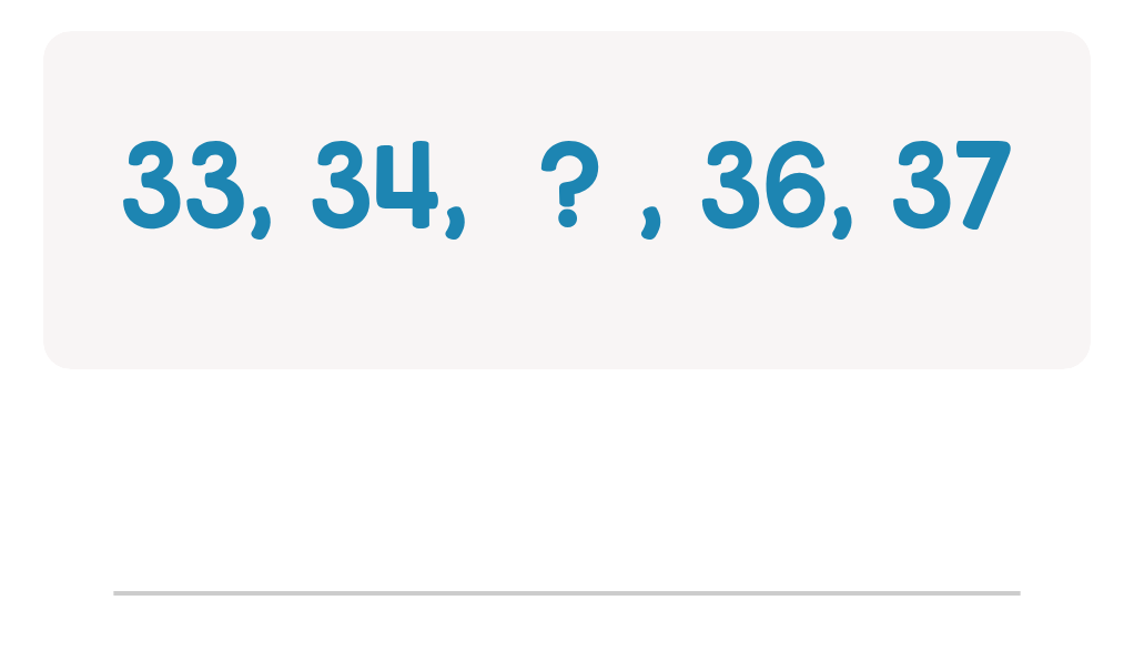 Number Sequencing Fill-in-the-Blank Practice
