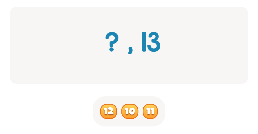 Numbers Before and After - Counting Activity