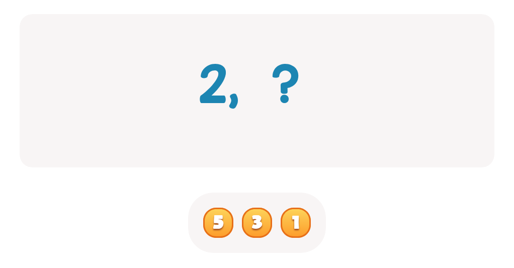 Numbers Before and After - Counting Activity