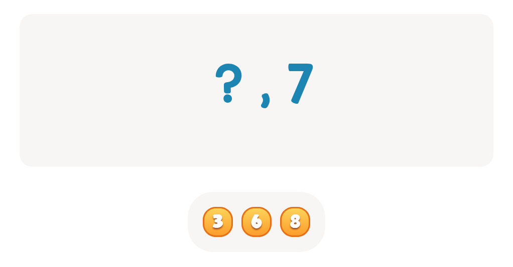 Numbers Before and After - Counting Activity