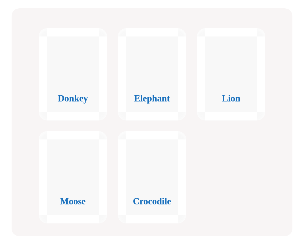 Pick the right animals!