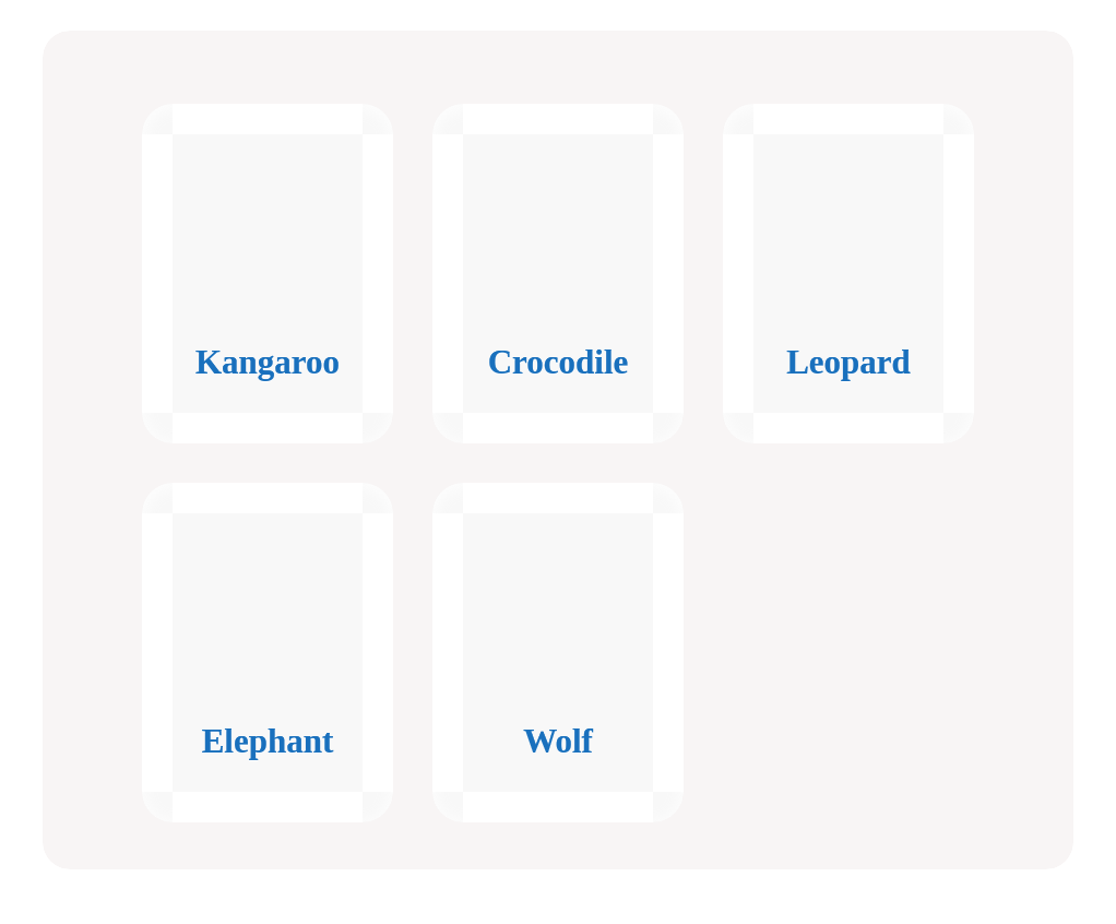 Pick the right animals!