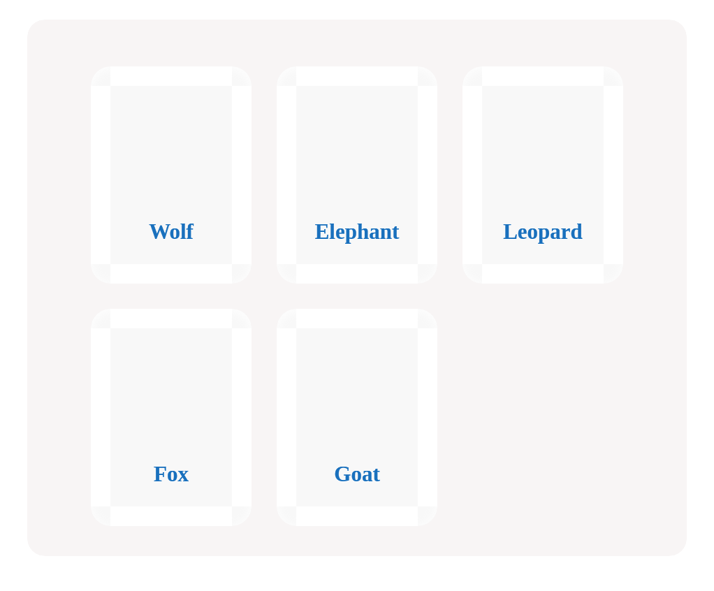 Pick the right animals!