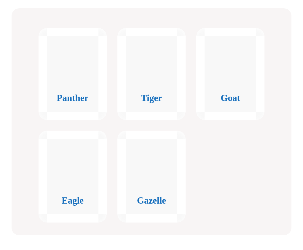 Pick the right animals!