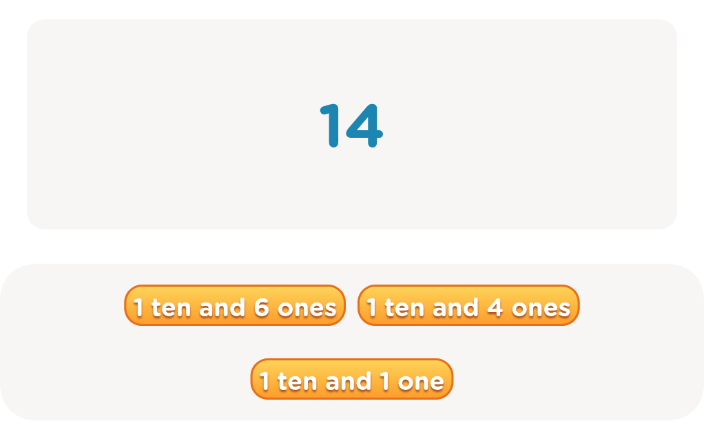 Place Value for Numbers 10-20 – Find Tens and Ones