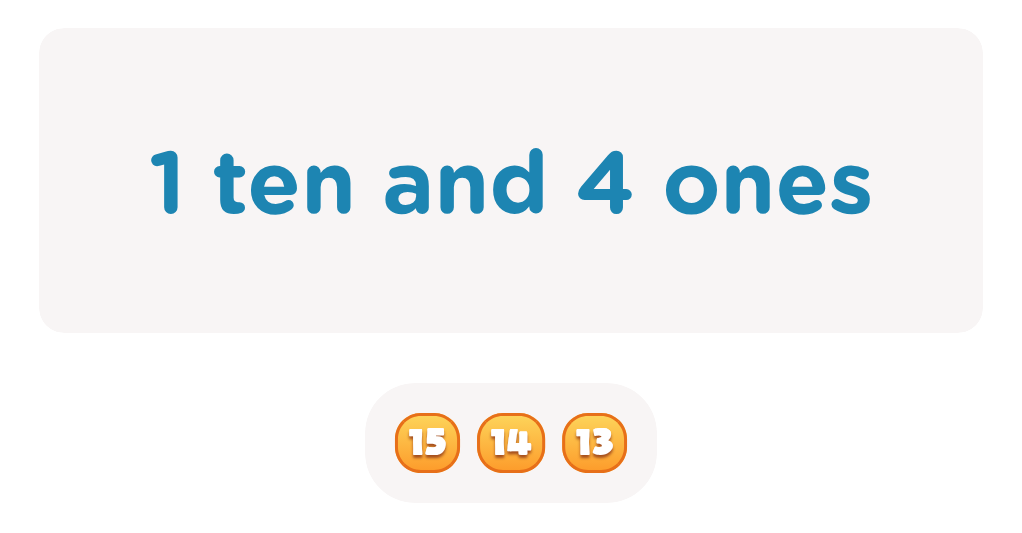Place Value Identification for Numbers 10-20