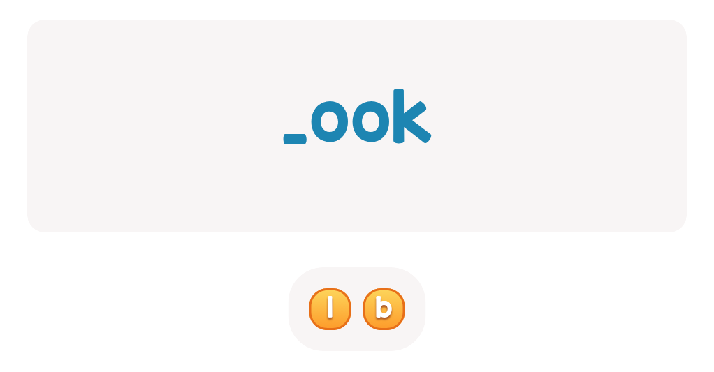 Pre-K: Find the Missing Letter in Sight Words