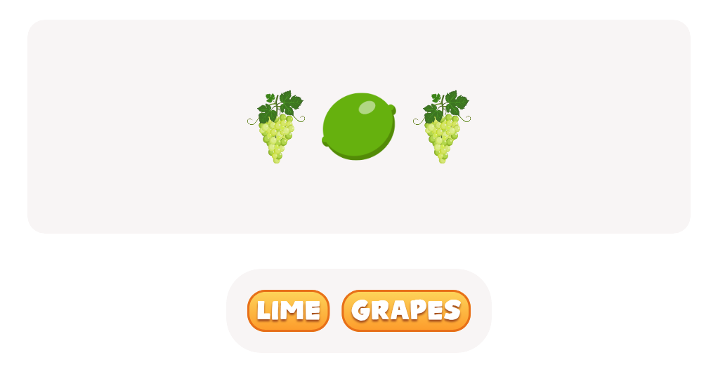 Same and Different Quiz. Which is Different?