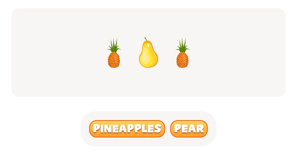 Same and Different Quiz. Which is Different?