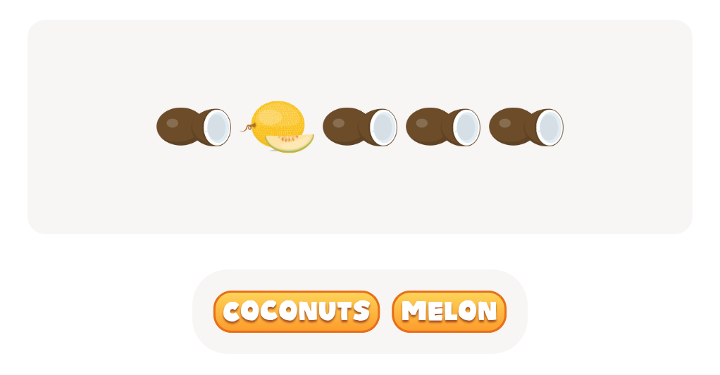 Same and Different Quiz. Which is Different?