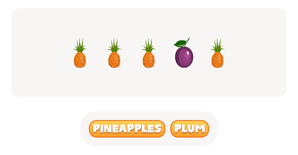 Same and Different Quiz. Which is Different?