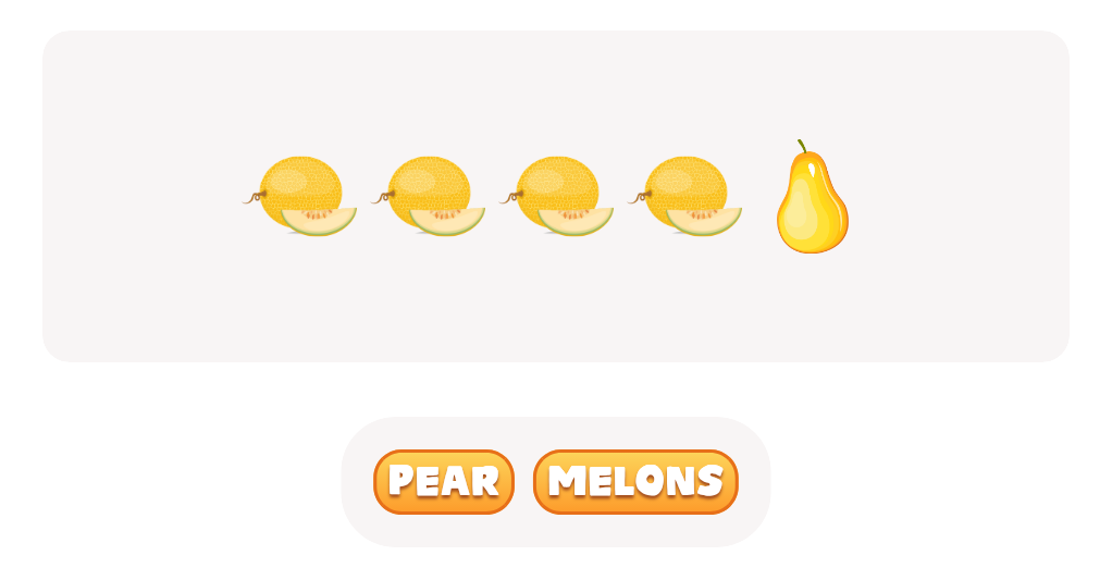 Same and Different Quiz. Which is Different?