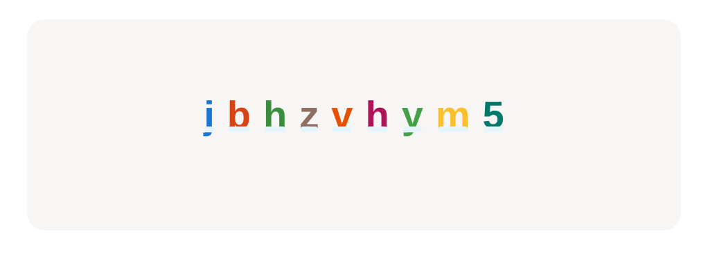 Select all the ‘h’s you can find here.