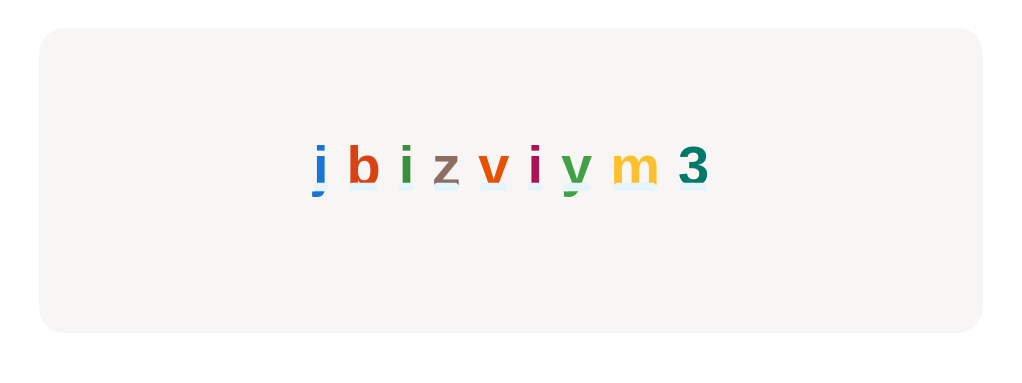 Select all the ‘i’s you can find here.