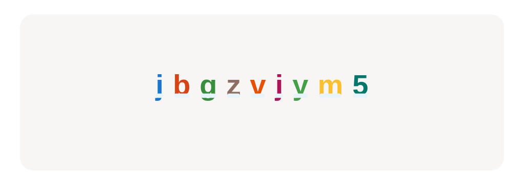 Select all the ‘j’s you can find here.